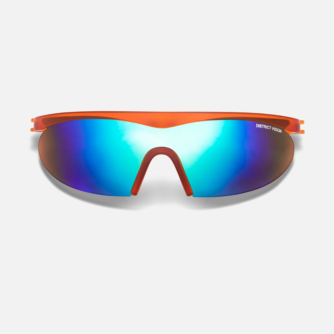 日本最大のブランド District Vision Gender (All Sunglasses Orange Eclipse Koharu 小物