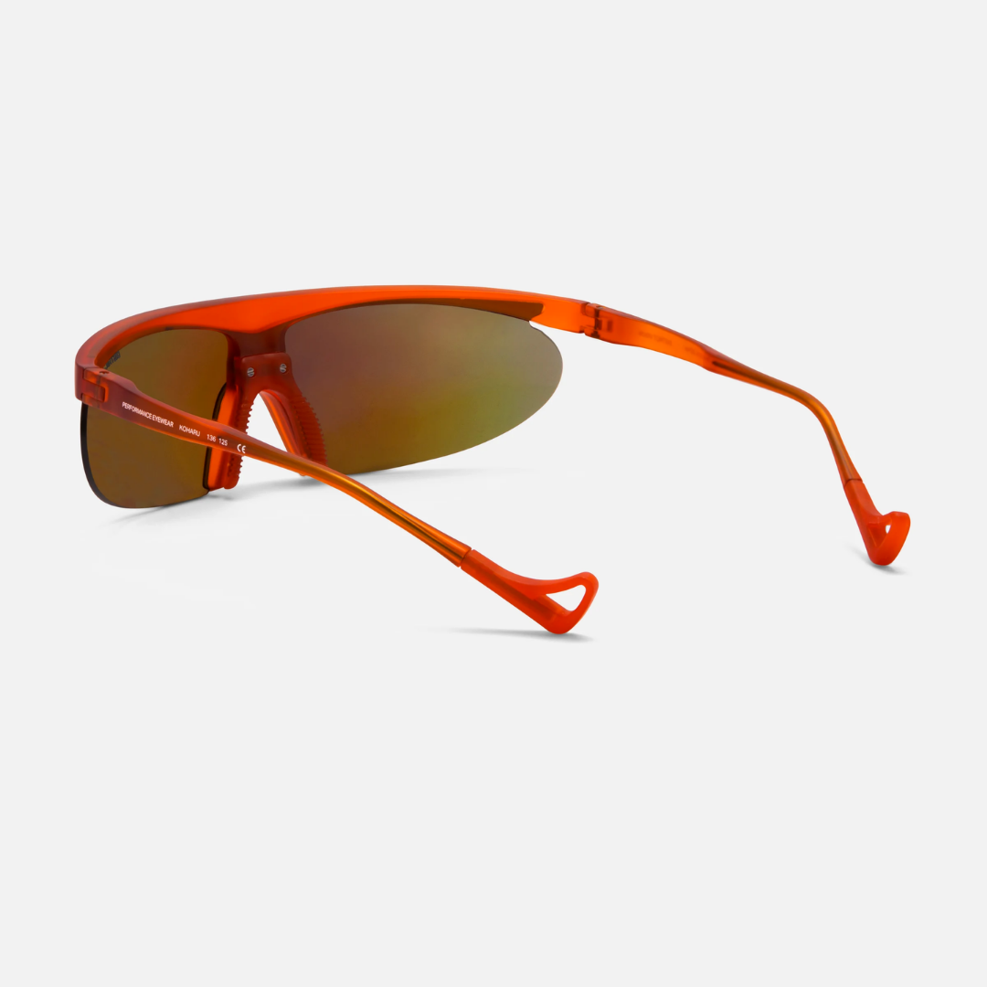 District Vision Koharu Eclipse Orange Sunglasses (All Gender